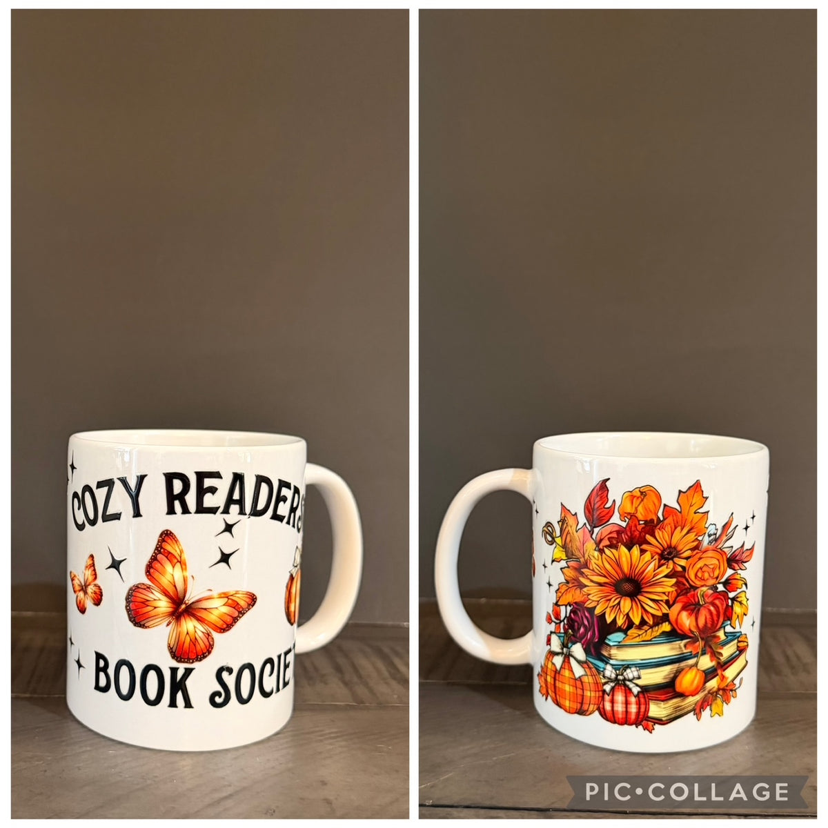 Cozy Readers Book Society 11 oz Ceramic Coffee Mug