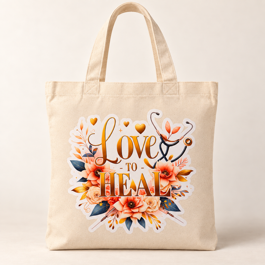 Love to Heal Tote Bag