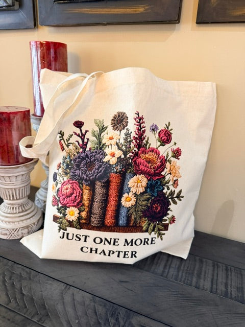 Just one more Chapter- Tote Bag