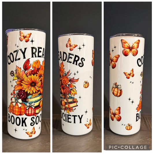 Cozy Readers Book Society 20 oz Tumbler