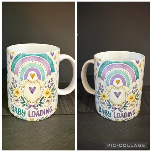 Baby Loading 11 oz Ceramic Coffee Mug