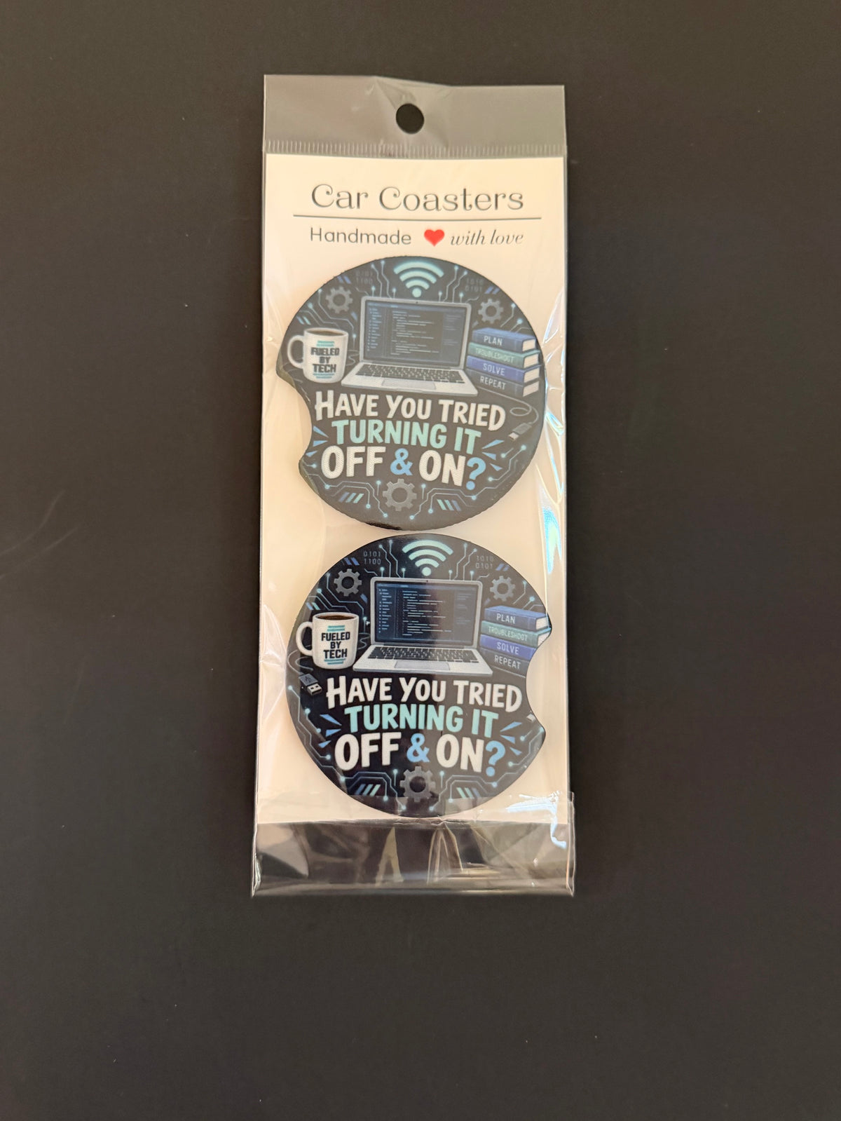 Car Coasters- Set of 2