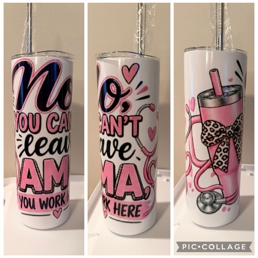 Pink AMA- Tumbler