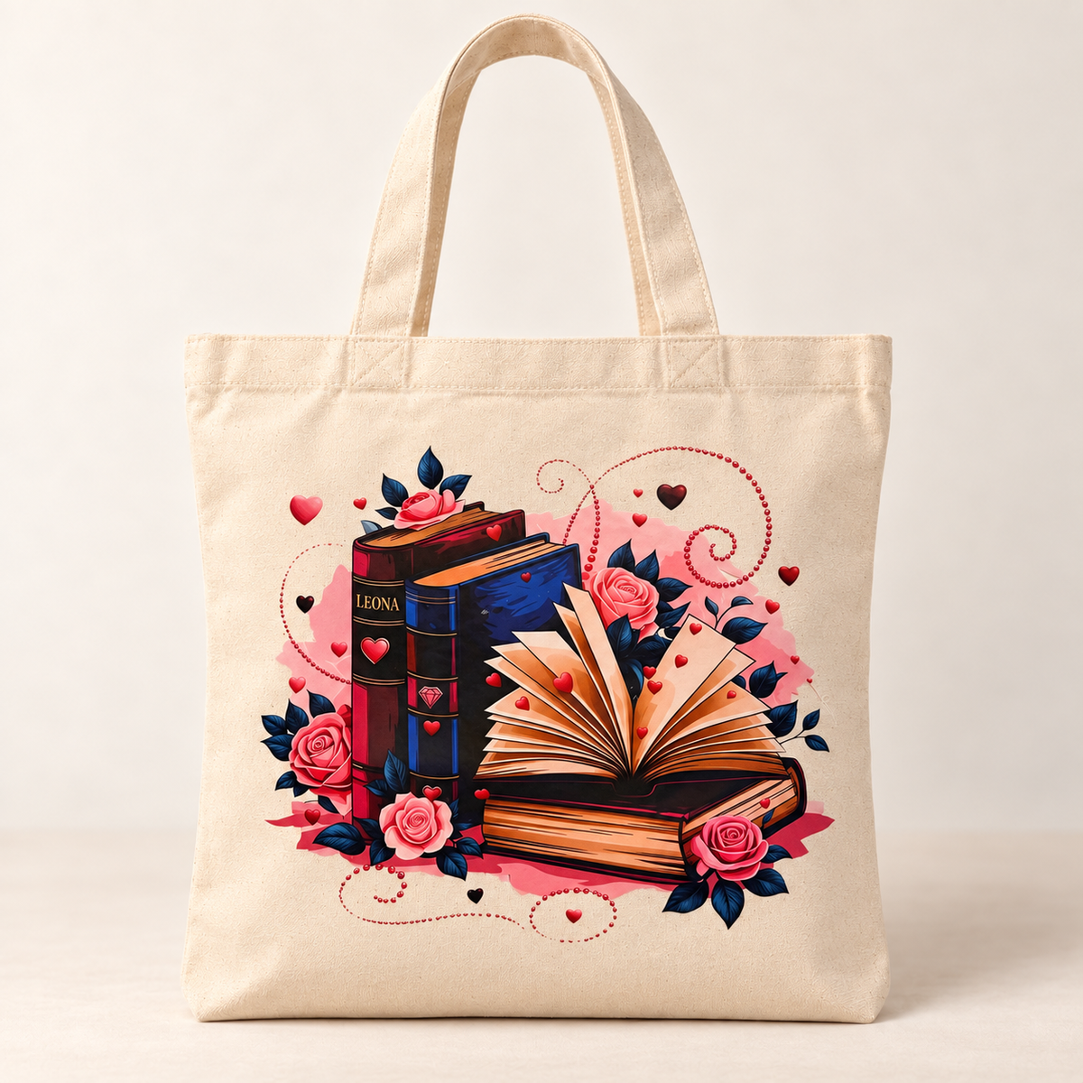 Books- open Book Tote Bag